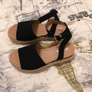 Soda Brand Platform Sandals